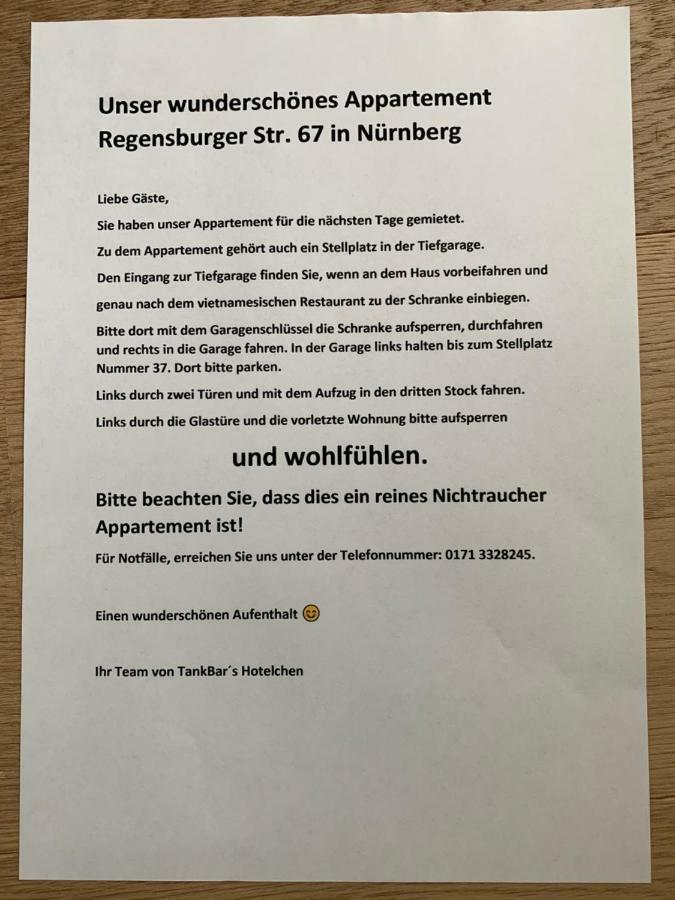 Apartment Tankbar's Nürnberg